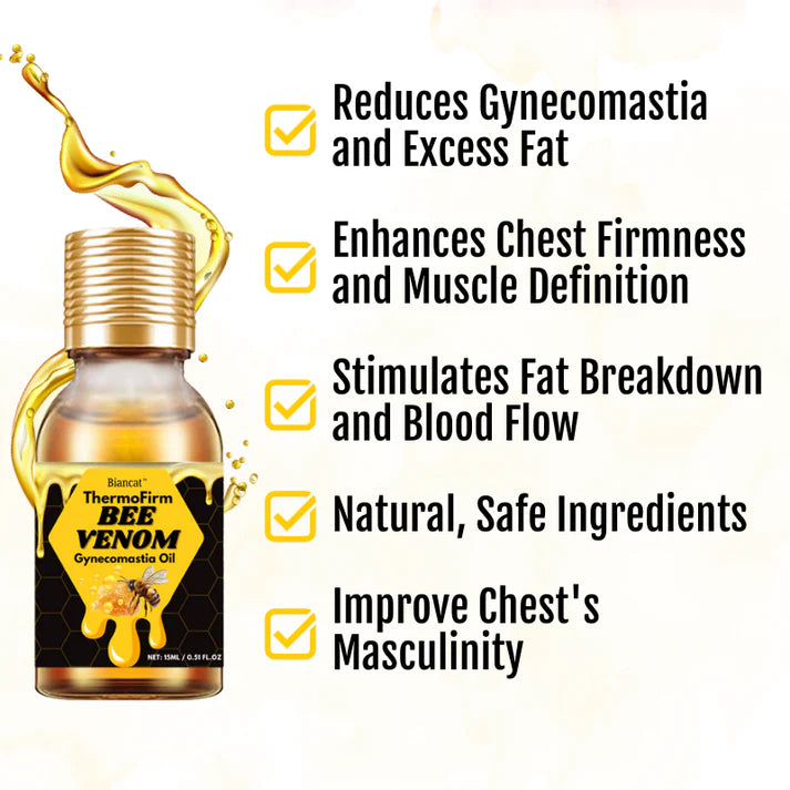 Gynecomastia olaj méhméreggel
