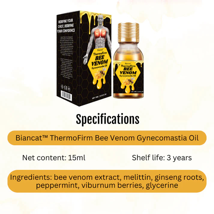 Gynecomastia olaj méhméreggel
