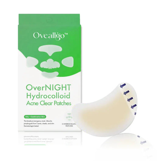 Hidrokolloid akne tapaszok Clear Overnight tapaszok